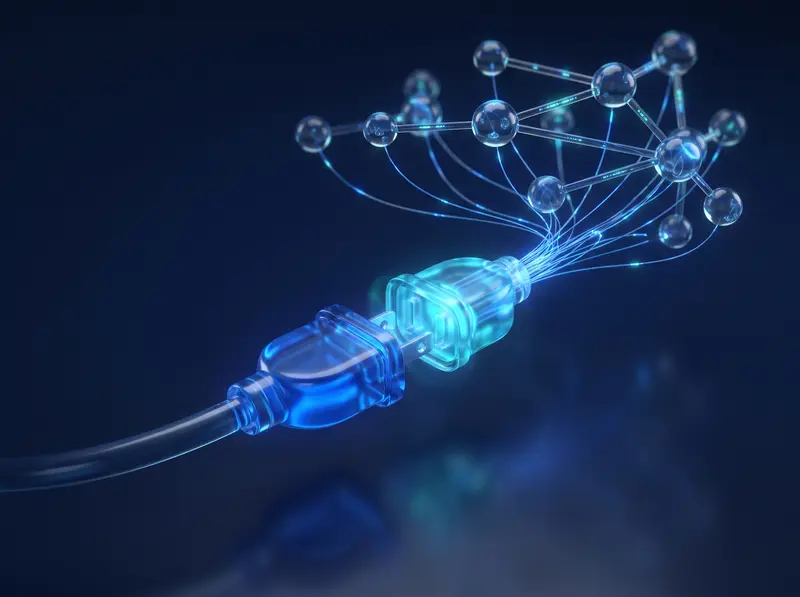 Abstract visual representing Connectivity Infrastructure