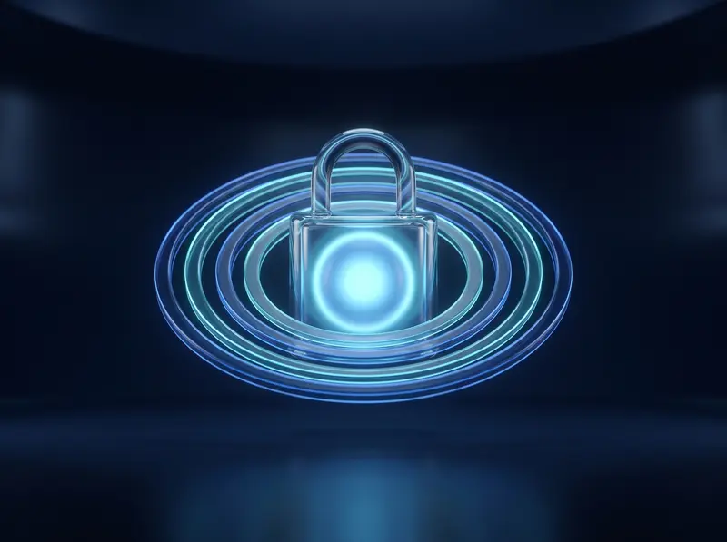 Abstract visual representing Security & Compliance